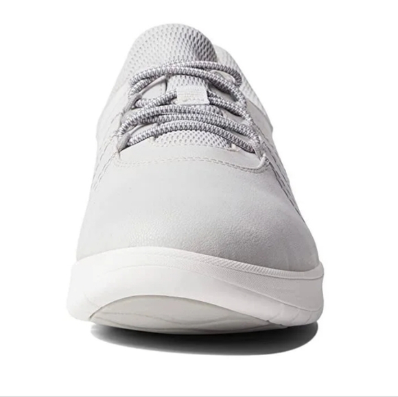 New Clarks Adella Stroll Oxford Stylish Gray Athletic Sneakers Tennis Shoes NIB - Picture 3 of 6